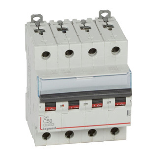 DX3 Disjuntor 4P C50Ah 6000Ka