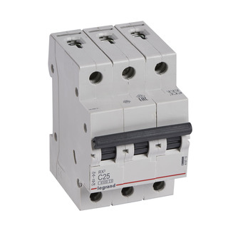 RX3 Disjuntor 3P C25Ah 4500Ka