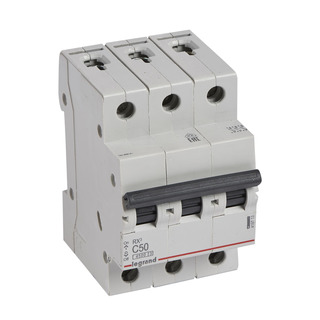 RX3 Disjuntor 3P C50Ah 4500Ka