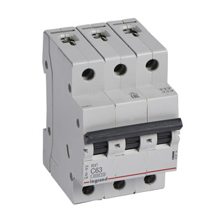 RX3 Disjuntor 3P C63Ah 4500Ka