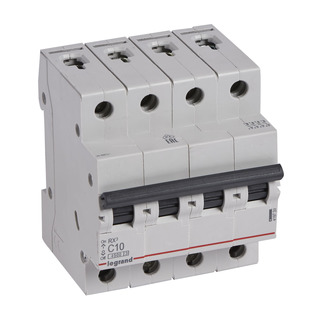 RX3 Disjuntor 4P C10Ah 4500Ka