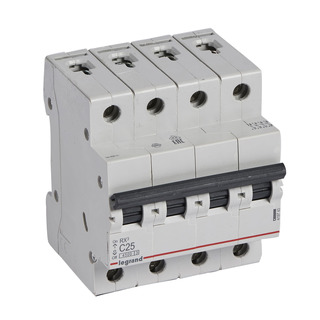 RX3 Disjuntor 4P C25Ah 4500Ka