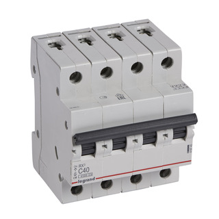 RX3 Disjuntor 4P C40Ah 4500Ka