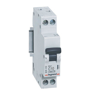 RX3 Disjuntor 1P N C10Ah 4500Ka