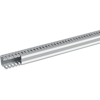 Calha Cablagem Rasgada 40x40 Lina25 Cinzento 636006#