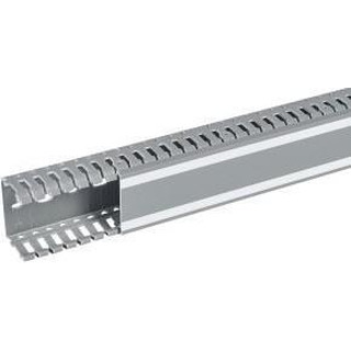 Calha Cablagem Rasgada 60x40 Lina25 Cinzento 636011#