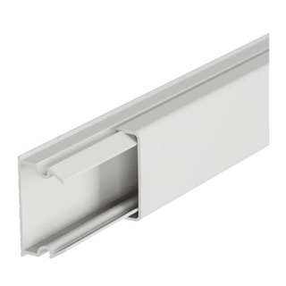 Calha DLP-S 20x12 Branco(Preço/ Mt) - Vendido em multiplos de 2 Mts