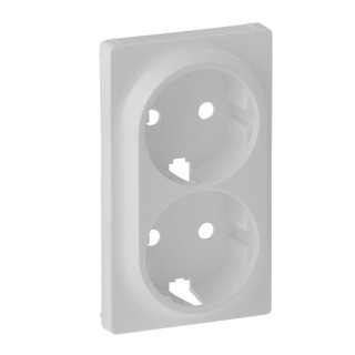 Centro Tomada 2x2P T Branco Valena Life