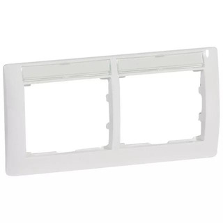 Quadro Duplo Horizontal Porta Etiqueta 771014
