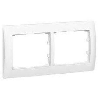Quadro Duplo Vertical Branco Galea * 777006