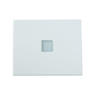 Tecla Simples com Visor Branco  Galea 777011