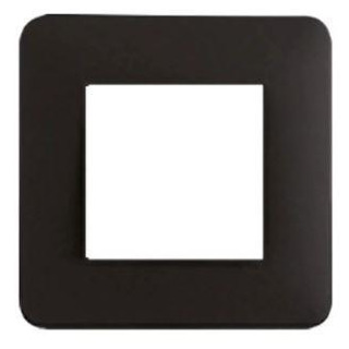 Espelho Simples Preto Mate Latina 42910TPM #
