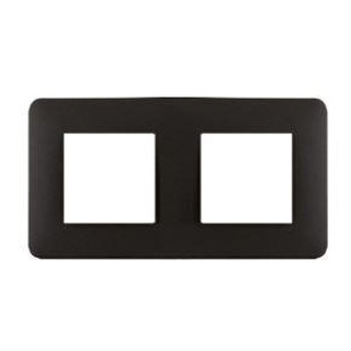 Espelho Duplo Preto Mate Latina 42920TPM #