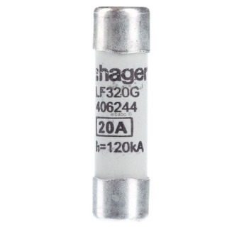 Fusível ZR-0 gPV 10x38 20A 1000Vdc LF320PV