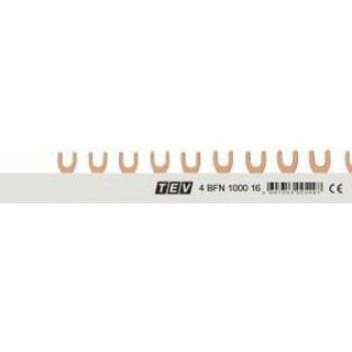 Barramento Forquilha Tetrapolar 16mm 80A #