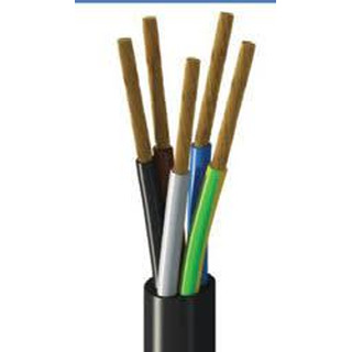 Cabo RV-K 0.6/ 1Kv 5G2,5mm Preto