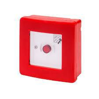 Botoneira de Emergencia com Botão Luminoso e Vidro Quebrável Vermelha IP55 42201