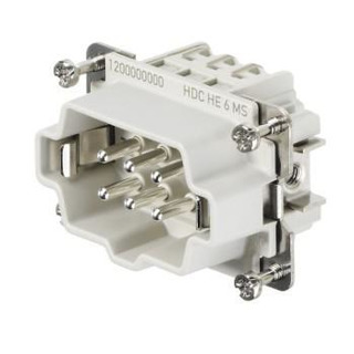 Conector Macho HDC HE 6 MS