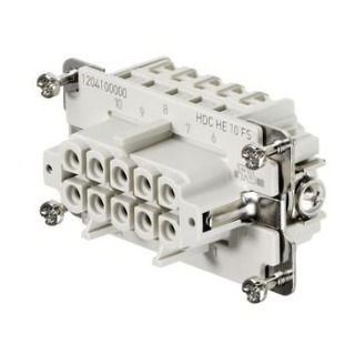 Conector Femea HDC HE 10 FS