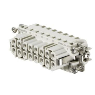 Conector Femea HDC HA16 FT