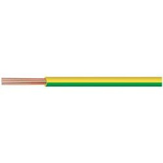 Fio H07V-K (FV) 1X4mm Verde/ Amarelo
