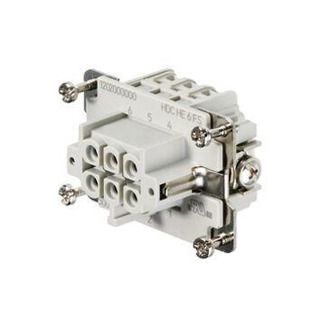 Conector Femea HDC HE 6 FS