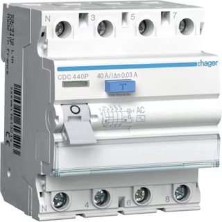 Interruptor Diferencial 4P 40Ah 30Ma