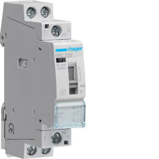 Contator Com Comando Manual Silencioso 2NA 25Ah 230Vac