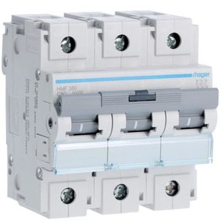 Disjuntor 3P 80A 10Ka 4,5 Módulos Curva C HMF380