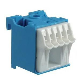 Barramento de Neutro com Ligação Rápida para Quadro 5x4-1x25mm KN06N