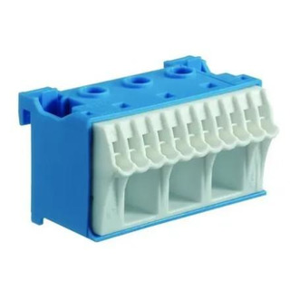 Barramento De Neutro Com Ligação Rápida Para Quadro 3x25 11x4