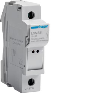 Corta-Circuitos 10x38 1P 32Ah 690V Com Sinalização 1 Módulo