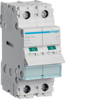 Interruptor de Corte 2P 40A SBN240
