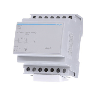 Transformador de Segurança 230V...12/ 24V AC 25Va 4 Módulos ST312