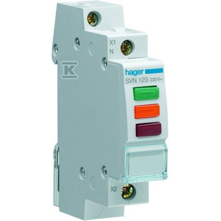 Sinalizador Modular Triplo em Led Vermelho/ Laranja/ Verde 230V SVN129