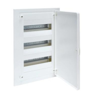 Quadro Encastrar Golf com Porta Opaca (3x12) 36 Módulos IP40 VF312PP