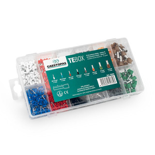 Caixa Kit Ponteiras Isoladas 8 Medidas 0.5mm-10mm TEBOX