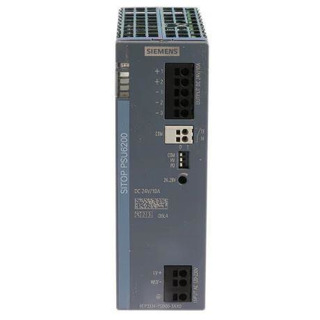Fonte de alimentação para Calha DIN Siemens SITOP PSU6200 240Vdc 230Vac 1 Saída ac/ dc 10A 6EP3334-7SB00-3AX0 #