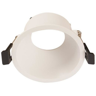 Aro de Encastrar Fixo em Alumínio Confort Branco 50mm 316BL #
