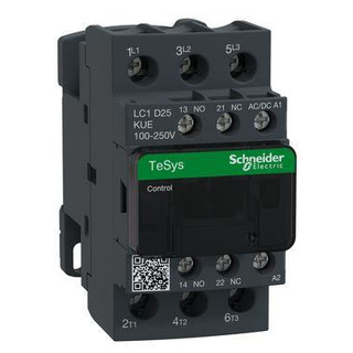 Contactor 3P 25A 1NA 1NF 11Kw 100-250v AC/ DC #