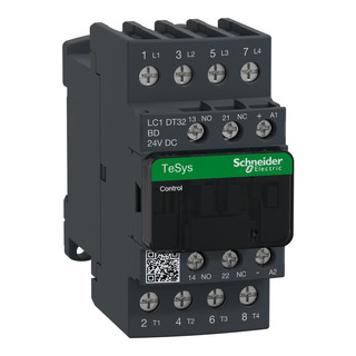 Contator 4P 1NA 1NF 24Vdc LC1DT32BD