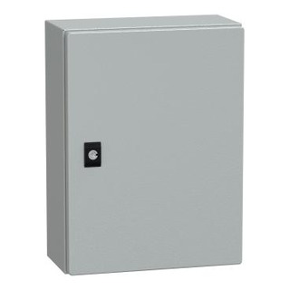 Armário Metálico Com Porta Opaca IP66 IK10 400x300x150 Com Platine NSYCRN43150P#
