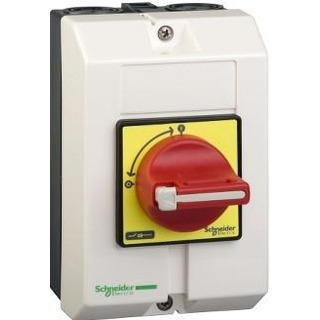 Interruptor Seccionador C/ Paragem de Emergência em Caixa 3P 10A IP65 VCF02GE#