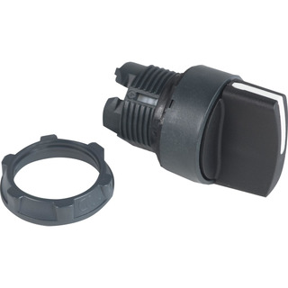 Seletor (0-1) Posição Fixa Preto Para Furo 22mm ZB5AD2