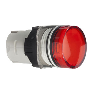 Cabeça De Sinalização Vermelha Para Furo 16mm ZB6AV4
