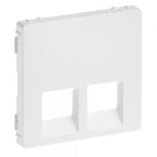 Centro Para Tomada 2xRJ45 Branco Valena Life