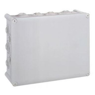 Caixa Derivação PLEXO com Passa Cabos 360x270x124mm Cinza 092092 #