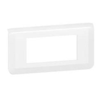 Quadro para 4 módulos horizontal Mosaic Branco 277814L