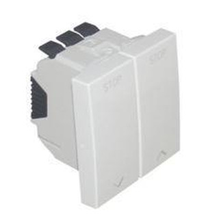 Inversor Persiana 2 Modulos Q45 Branco Mate 45293SBM#