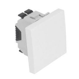 Comutador Escada Simples 2 Modulos Q45 Branco Mate 45071SBM #